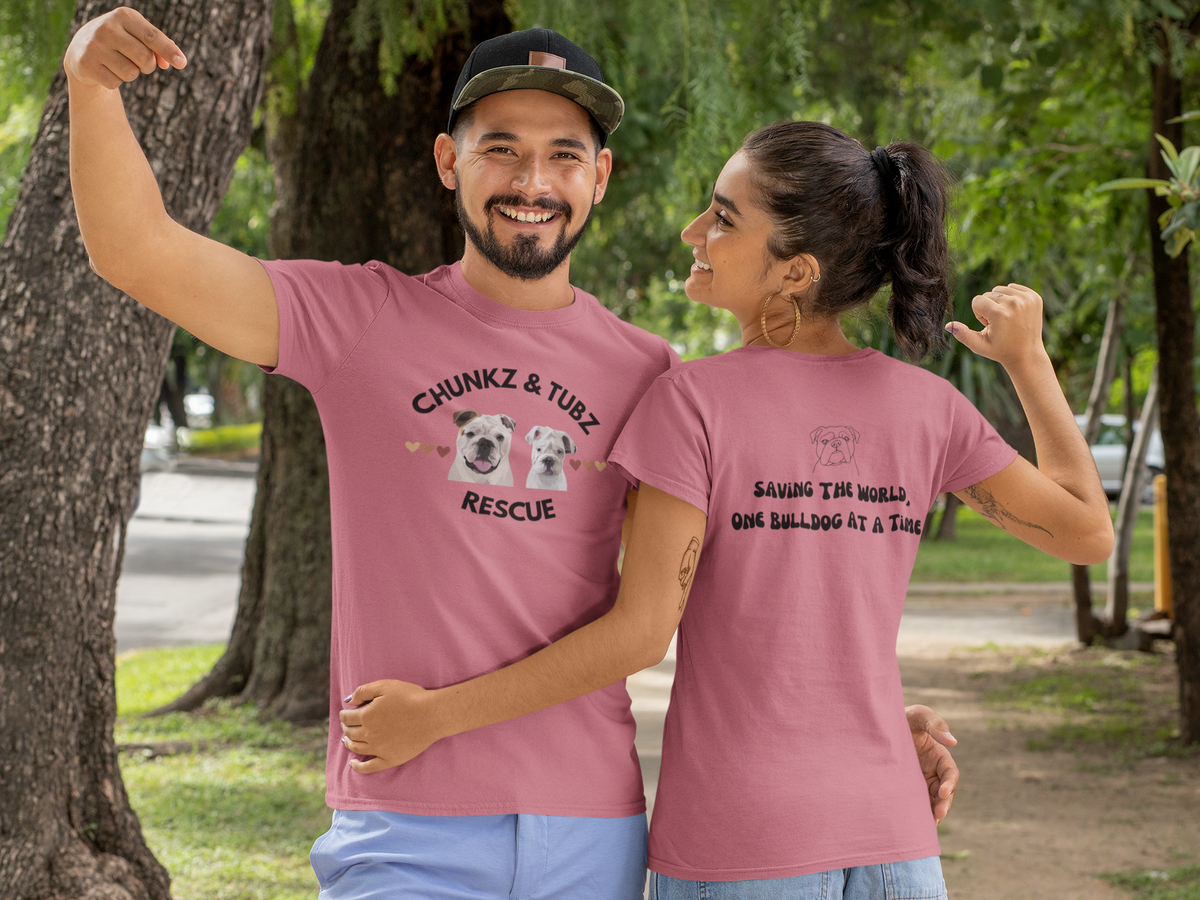 Chunkz & Tubz Rescue Tee | Available in Several Colors - Ruff Life Rescue Wear