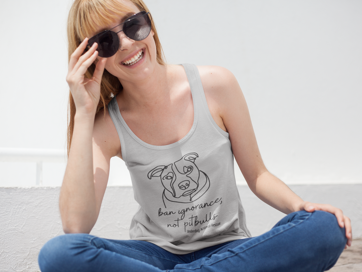 Pitty Racerback Tank (Available in several colors) - Ruff Life Rescue Wear