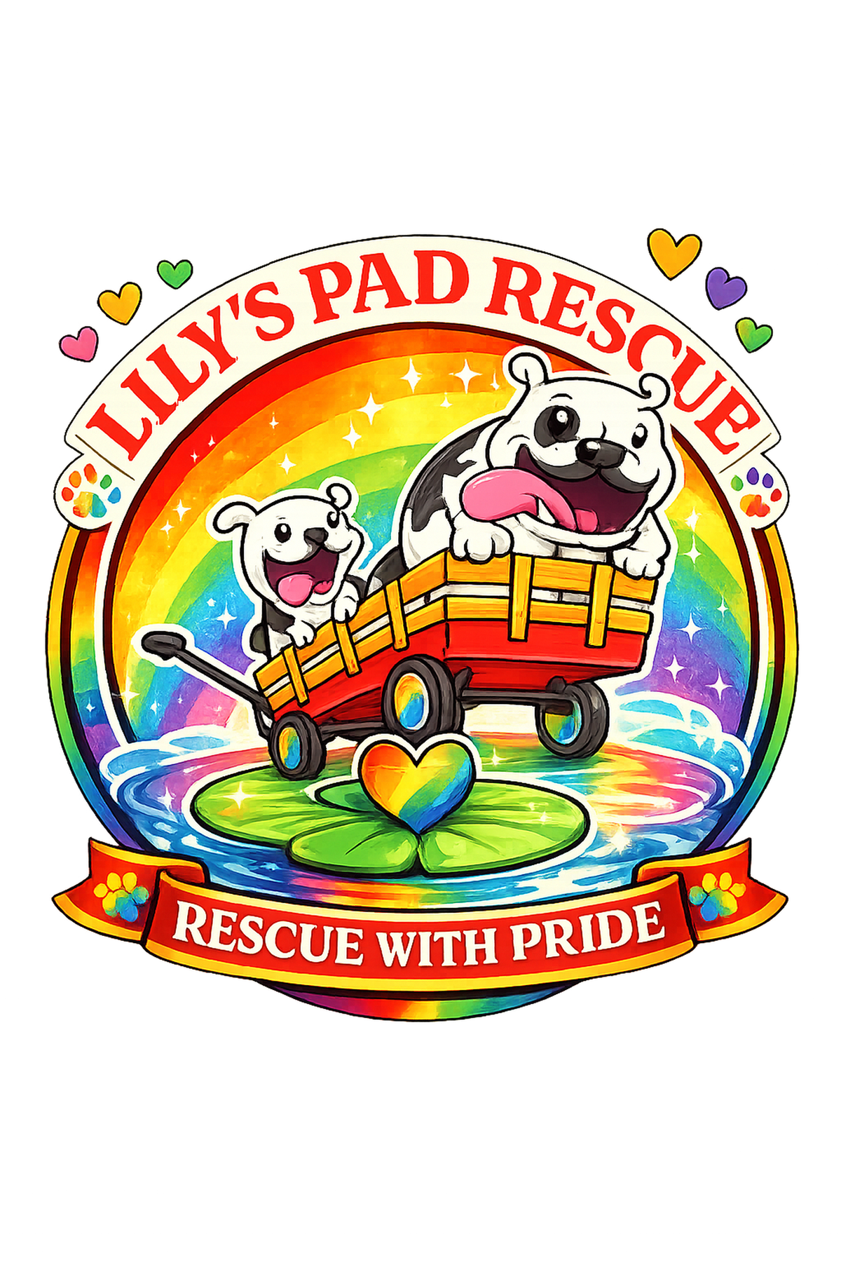 Lily's Pride- Hoodie - Ruff Life Rescue Wear