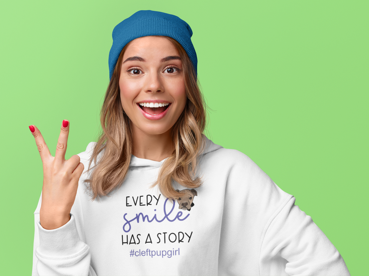 Cleft Pup Brigade Story Pullover Hoodie (Available in Several colors) - Ruff Life Rescue Wear