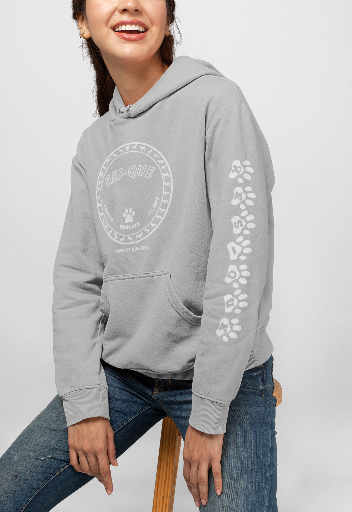 Res-que Sponge Fleece Pullover Hoodie (Available in several colors) - Ruff Life Rescue Wear