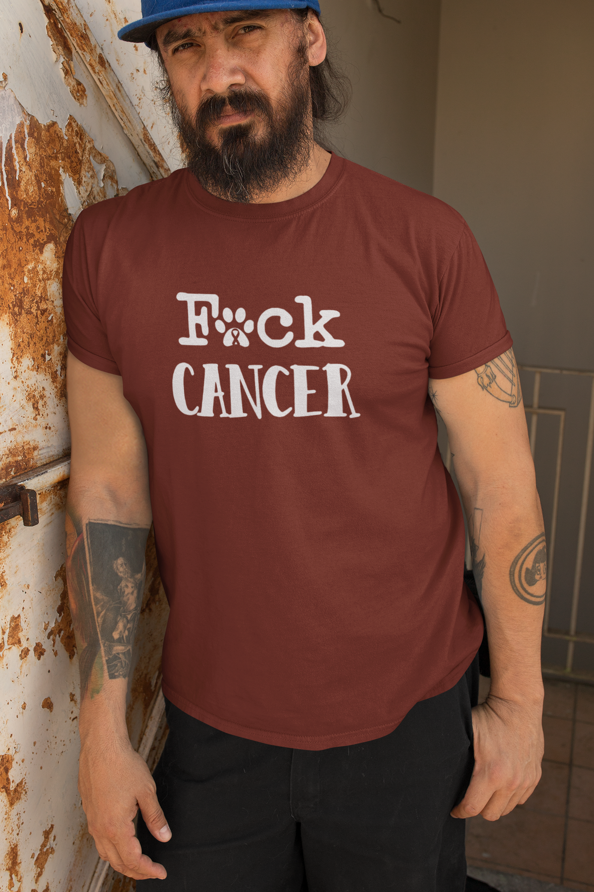 F*ck Cancer Bug A Bull Unisex Tees (Several colors) - Ruff Life Rescue Wear