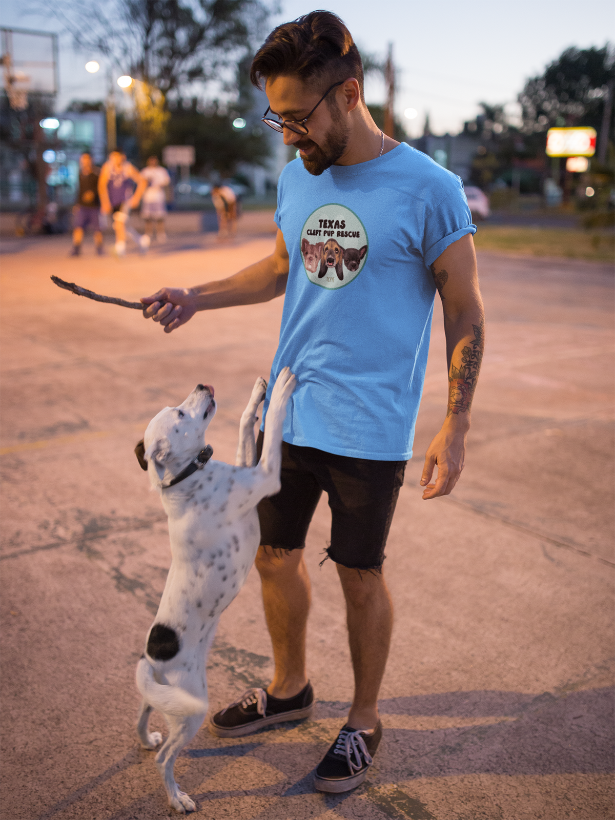 TCPR Circle Logo Unisex Tee - Ruff Life Rescue Wear