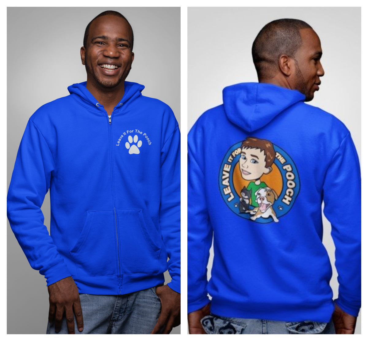 Original Logo Zip Up (Available in several colors) - Ruff Life Rescue Wear