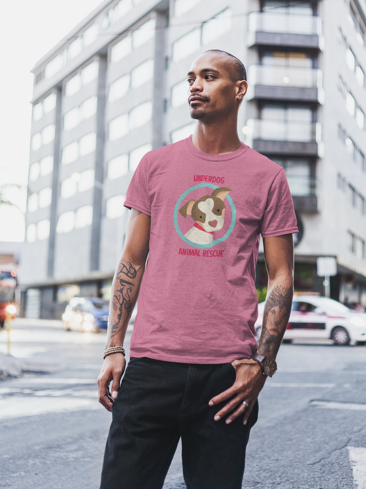 Underdog Unisex Tees - Ruff Life Rescue Wear