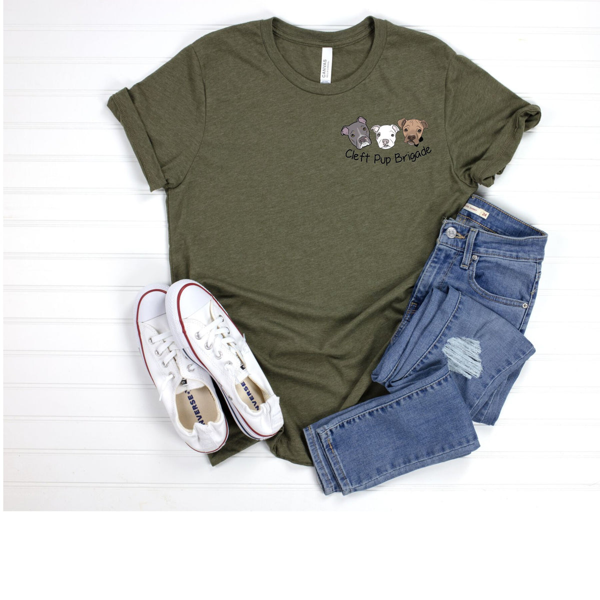 New Cleft Pup Brigade Unisex (small logo) - Ruff Life Rescue Wear