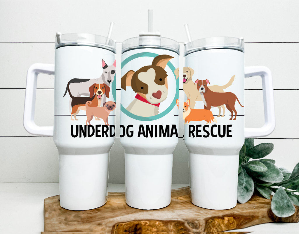 Underdog 40 oz Tumbler Water Bottle