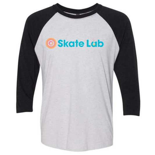 Skate Lab Unisex Triblend Raglan Tee – 3 Colors & 3 Designs - Ruff Life Rescue Wear