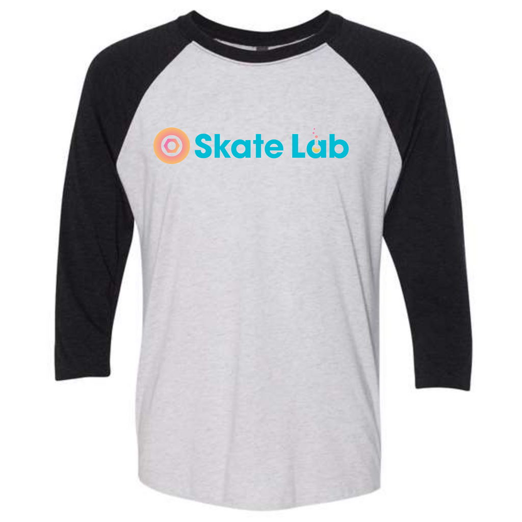 Skate Lab Unisex Triblend Raglan Tee – 3 Colors & 3 Designs