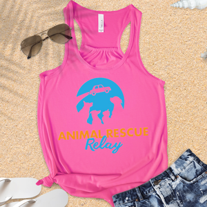 Animal Rescue Relay Flowy Tank (several colors)