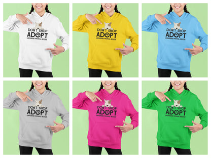 Underdog Don't Shop Youth Hoodie - Ruff Life Rescue Wear