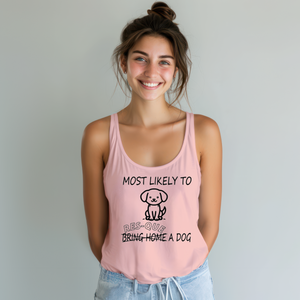 Most Likely Racerback Tank (Available in several colors)