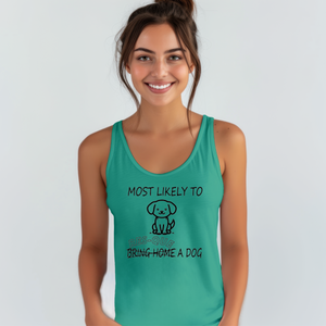Most Likely Racerback Tank (Available in several colors)