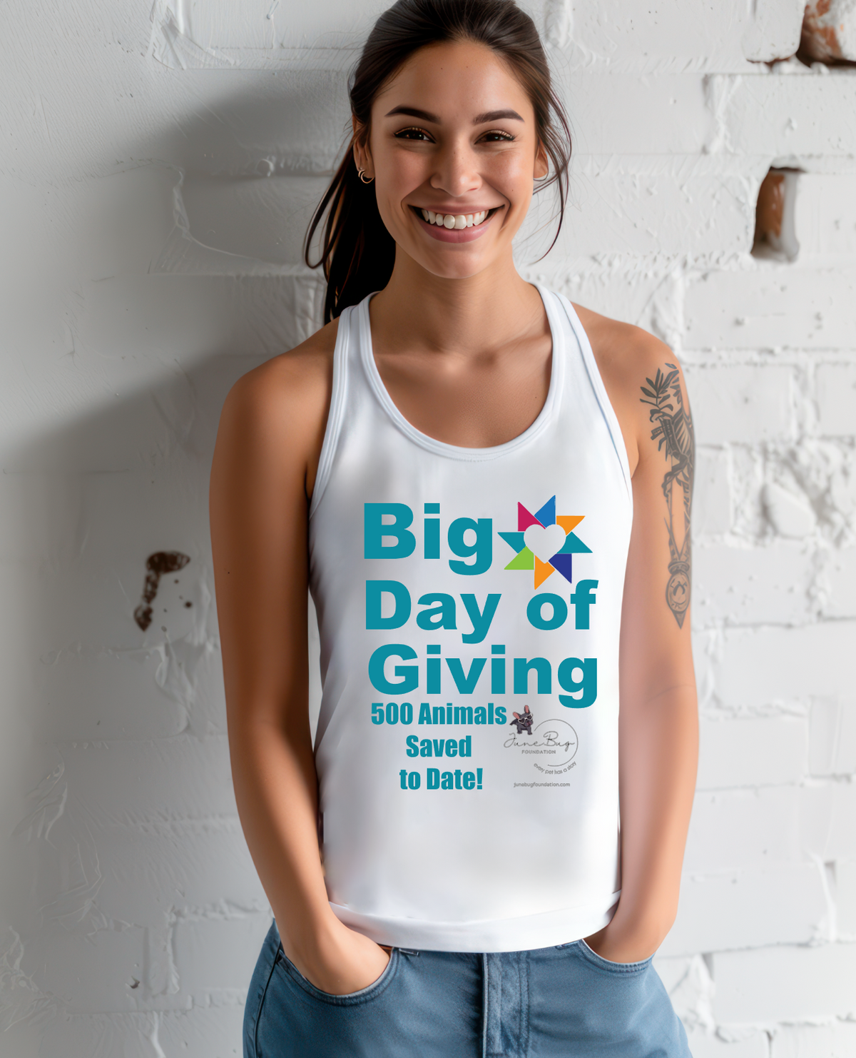 Big Day of Giving TANK (Available in many colors) - Ruff Life Rescue Wear