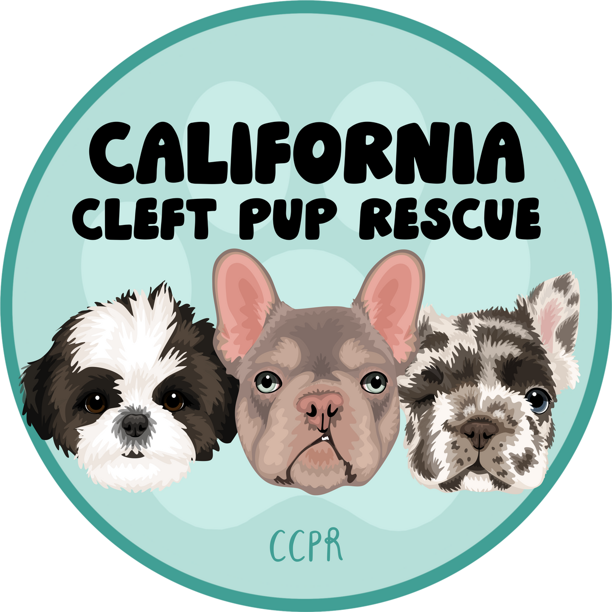 CCPR Circle Logo Unisex Tee (available in several colors) - Ruff Life Rescue Wear