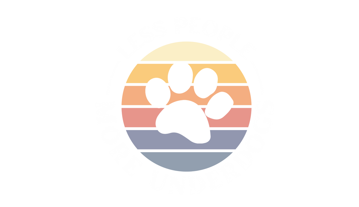 Less People, More Underdogs Triblend Tee (Available in Several Colors) - Ruff Life Rescue Wear