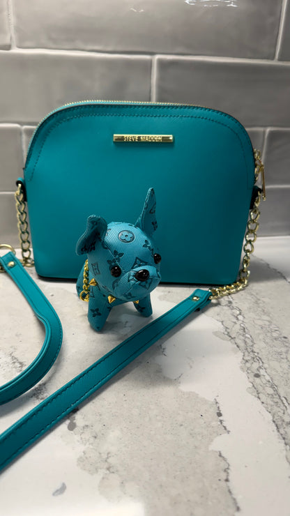 Purty Gertie Frenchie Bag Charm - Ruff Life Rescue Wear