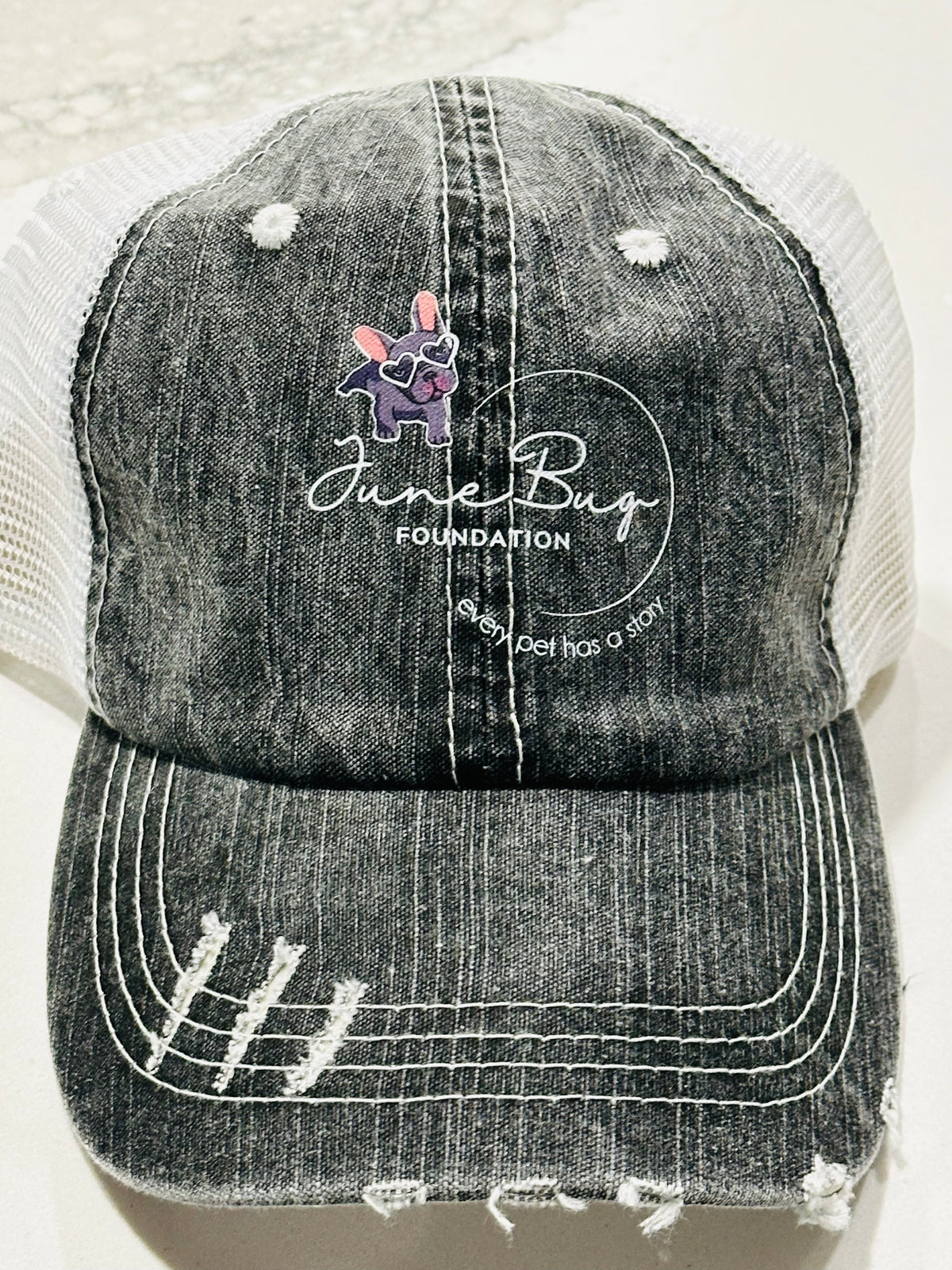 June Bug Vintage Trucker Hats - Ruff Life Rescue Wear