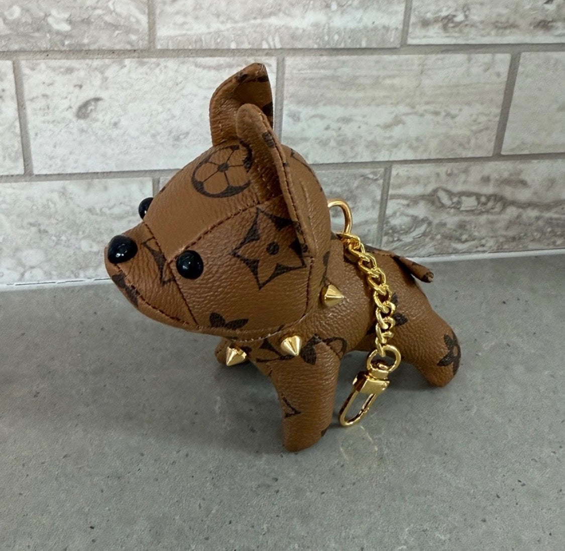 Purty Gertie Frenchie Bag Charm - Ruff Life Rescue Wear