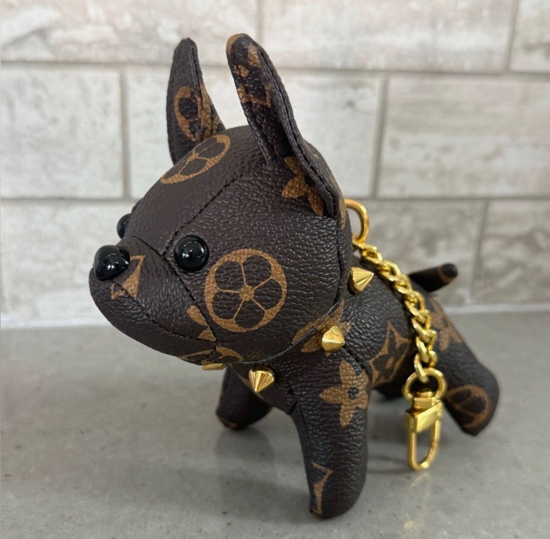 Purty Gertie Frenchie Bag Charm - Ruff Life Rescue Wear