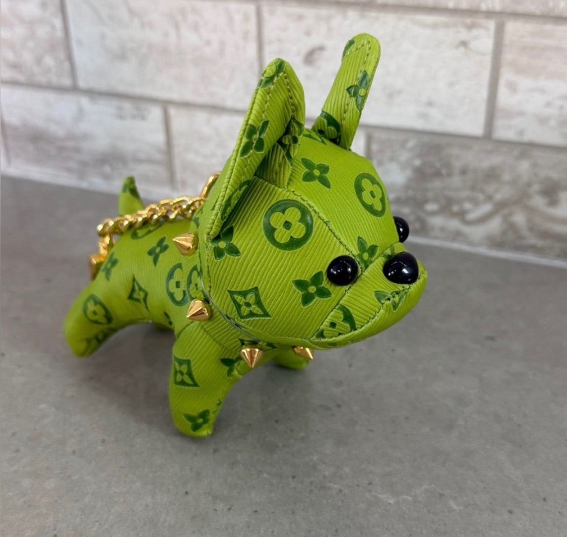 Purty Gertie Frenchie Bag Charm - Ruff Life Rescue Wear