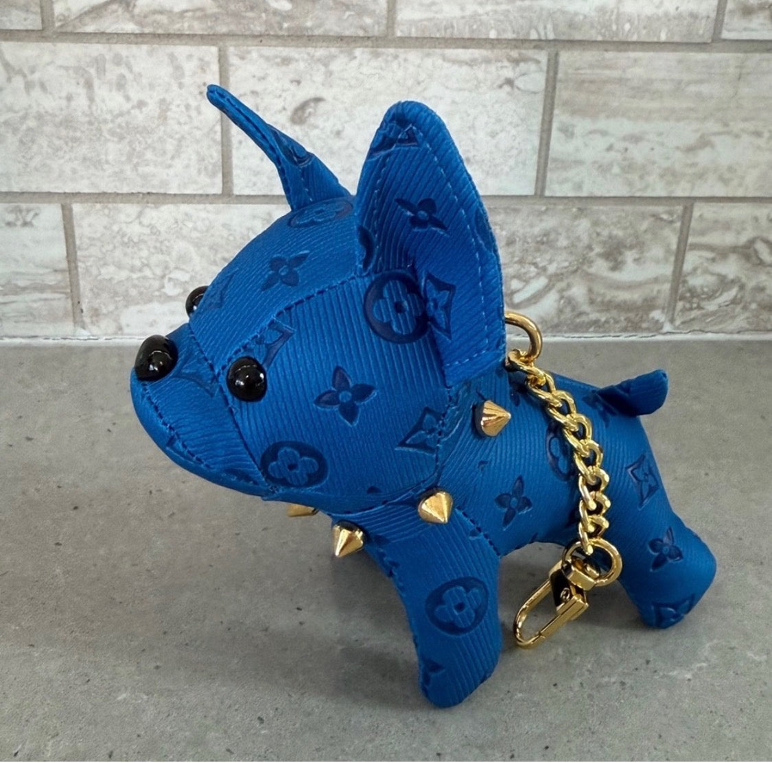 Purty Gertie Frenchie Bag Charm - Ruff Life Rescue Wear