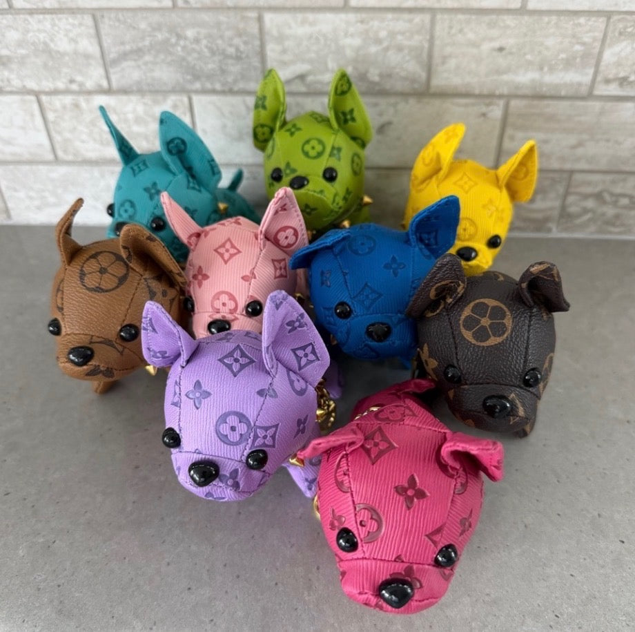 Purty Gertie Frenchie Bag Charm - Ruff Life Rescue Wear