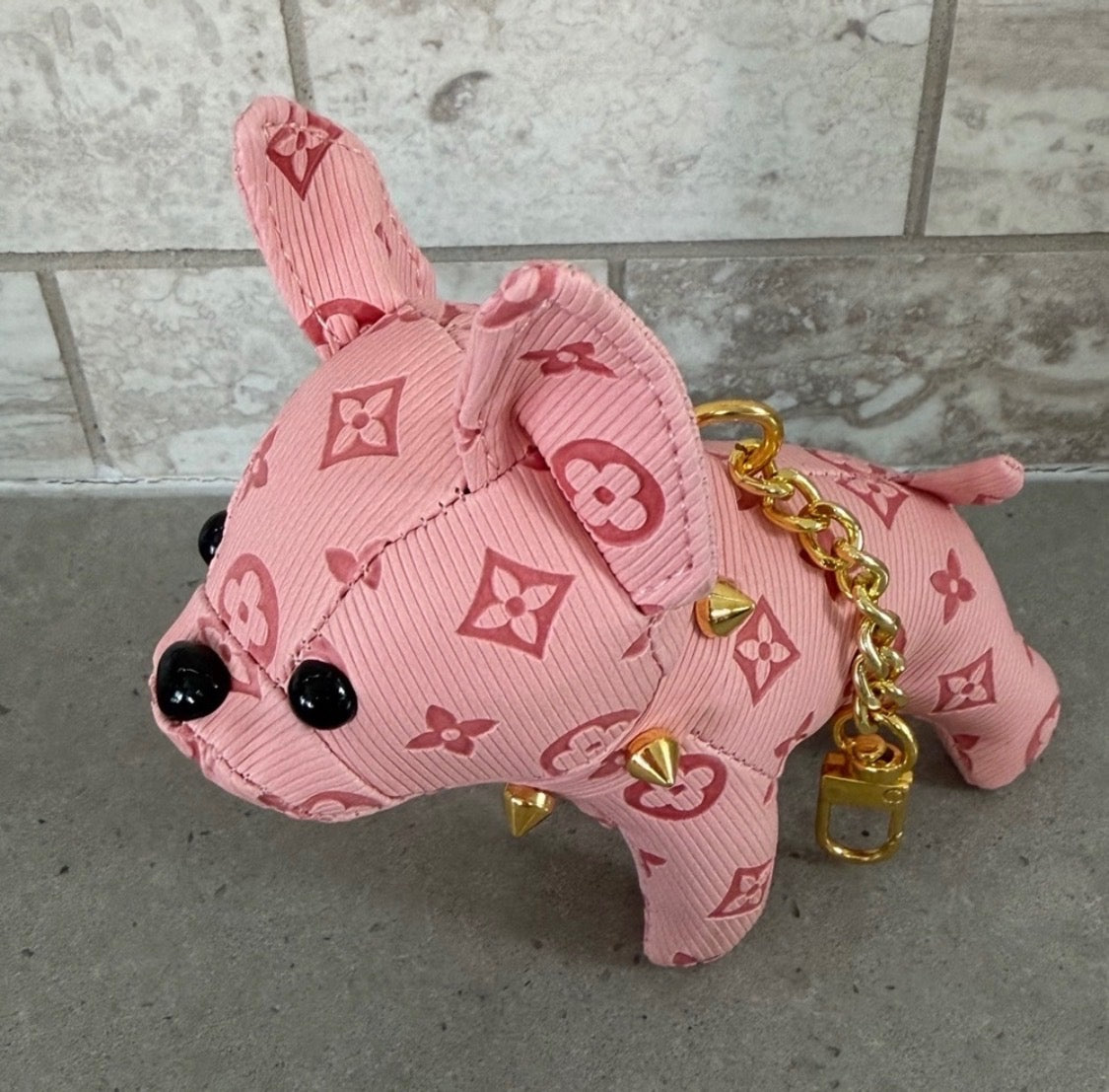Purty Gertie Frenchie Bag Charm - Ruff Life Rescue Wear