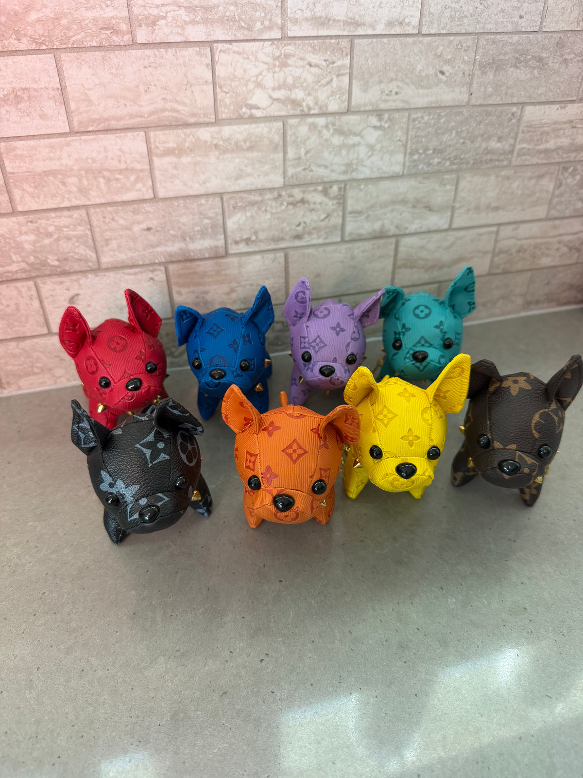 Purty Gertie Frenchie Bag Charm - Ruff Life Rescue Wear