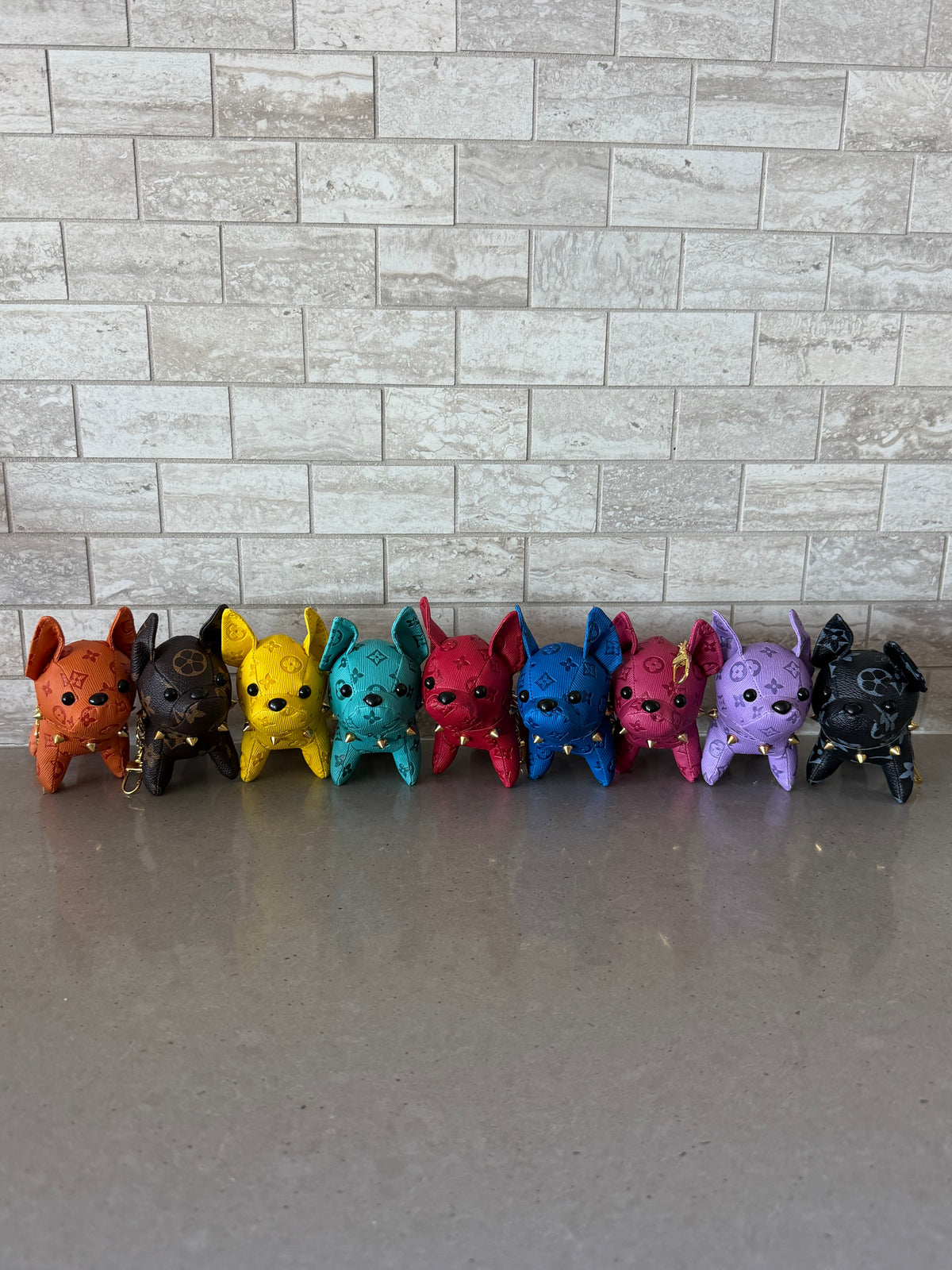 Purty Gertie Frenchie Bag Charm - Ruff Life Rescue Wear