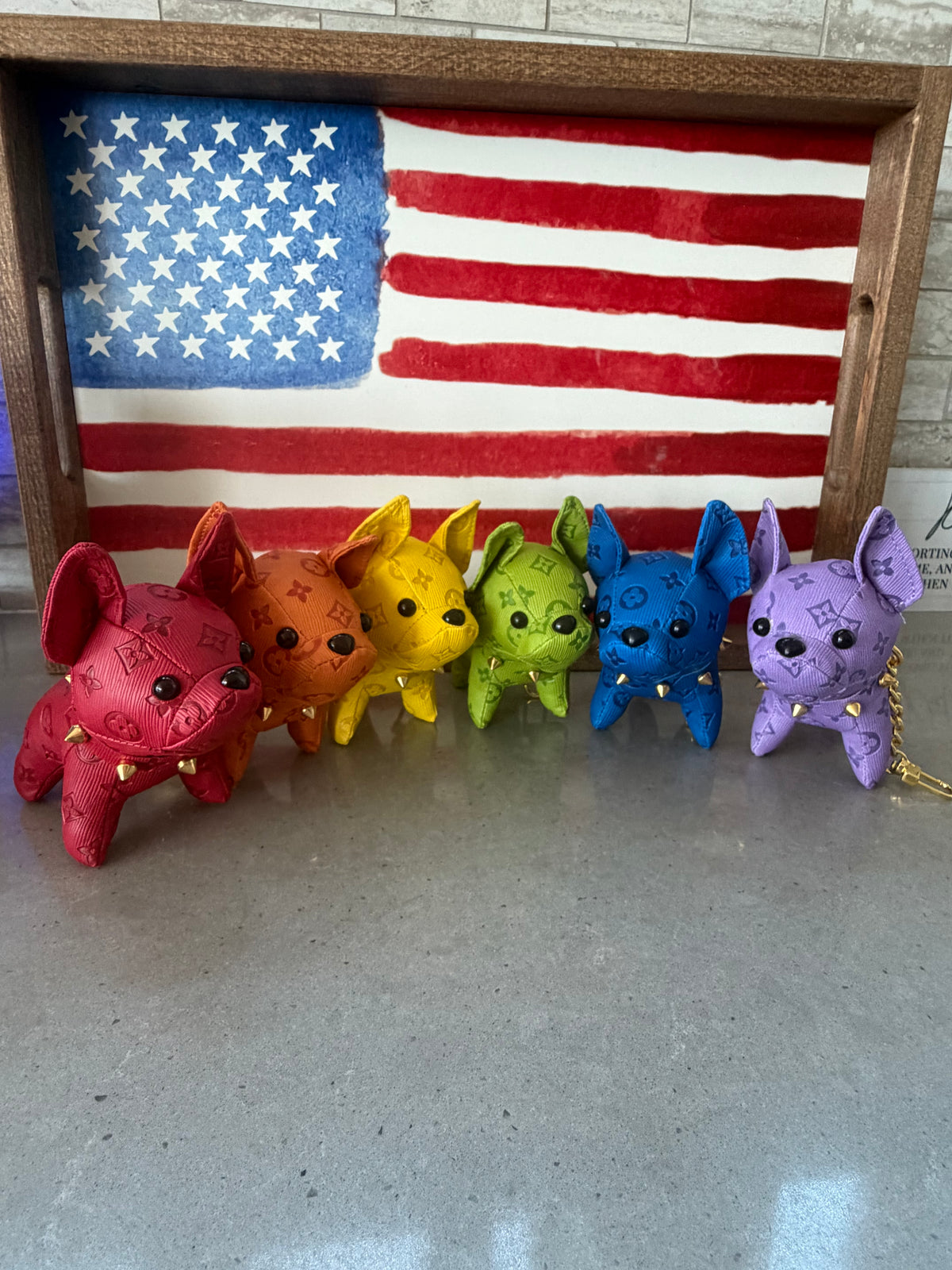 French Bulldog Bag Charm - Ruff Life Rescue Wear