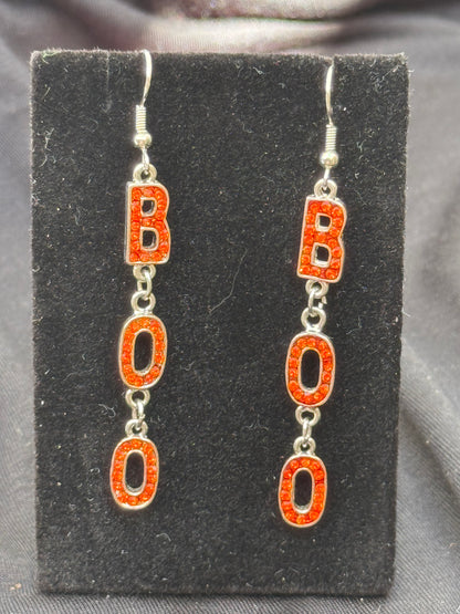 BOO Earrings Bundle – Long Dangle + Short Stud Set