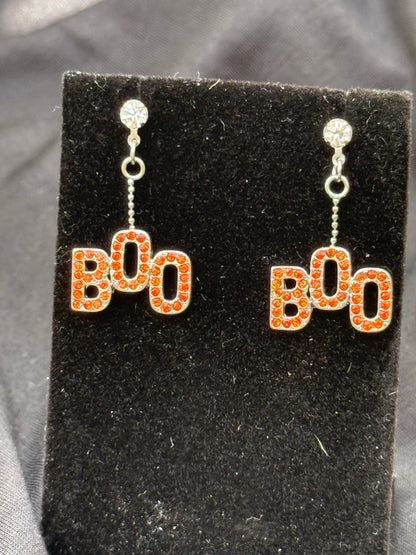 BOO Earrings Bundle – Long Dangle + Short Stud Set