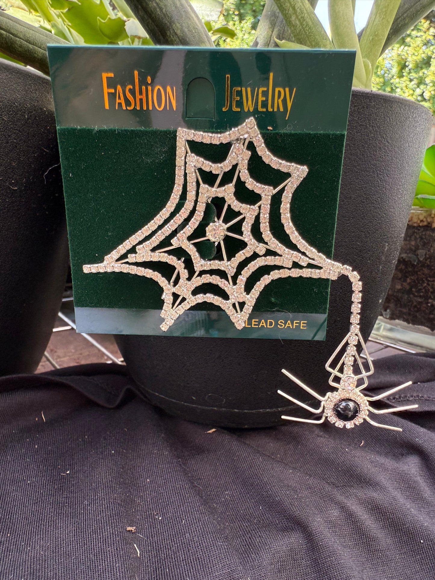 Crystal Spider Brooch Collection | Genuine Austrian Crystal Pins | - Ruff Life Rescue Wear