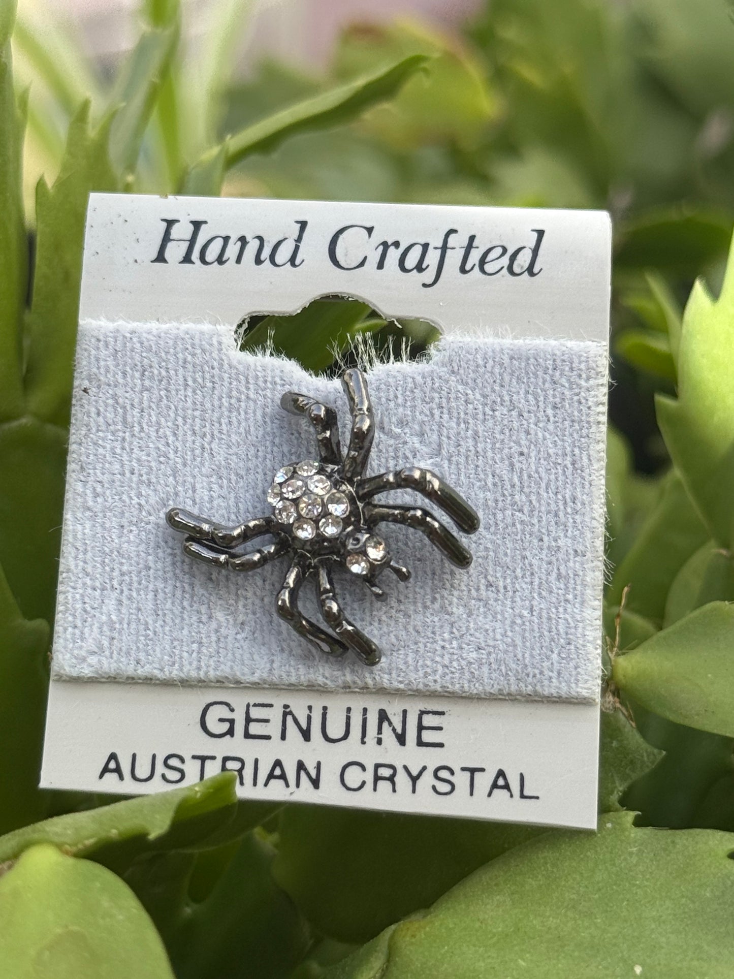 Crystal Spider Brooch Collection | Genuine Austrian Crystal Pins | - Ruff Life Rescue Wear