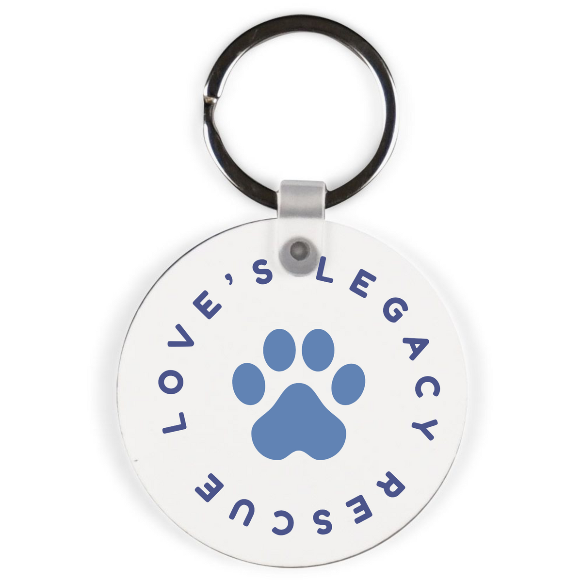 Love's Keychains Double-Sided Pendants - Ruff Life Rescue Wear