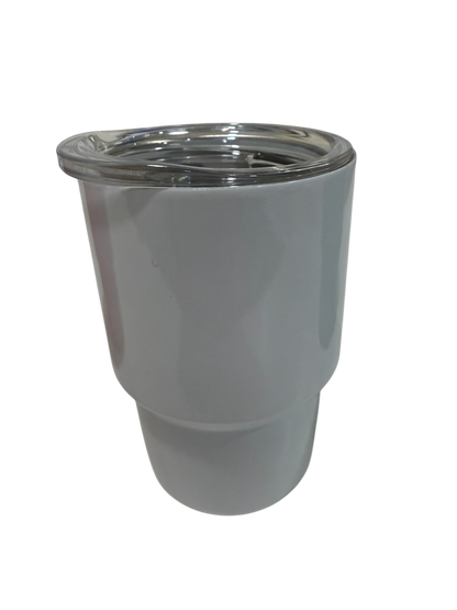 Mini Tumbler Shot Glass – Funny Sayings | 3.5 oz Stainless Steel Cup with Lid & Straw - Ruff Life Rescue Wear