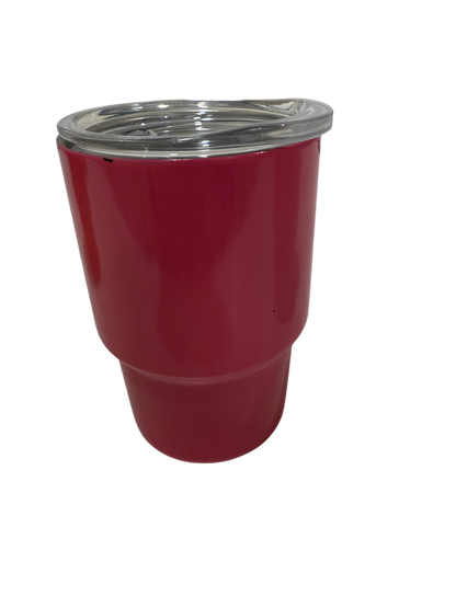 Mini Tumbler Shot Glass – Funny Sayings | 3.5 oz Stainless Steel Cup with Lid & Straw - Ruff Life Rescue Wear