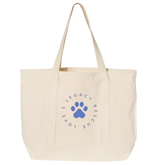 Love's Legacy Rescue Premium Small Deluxe Canvas Tote