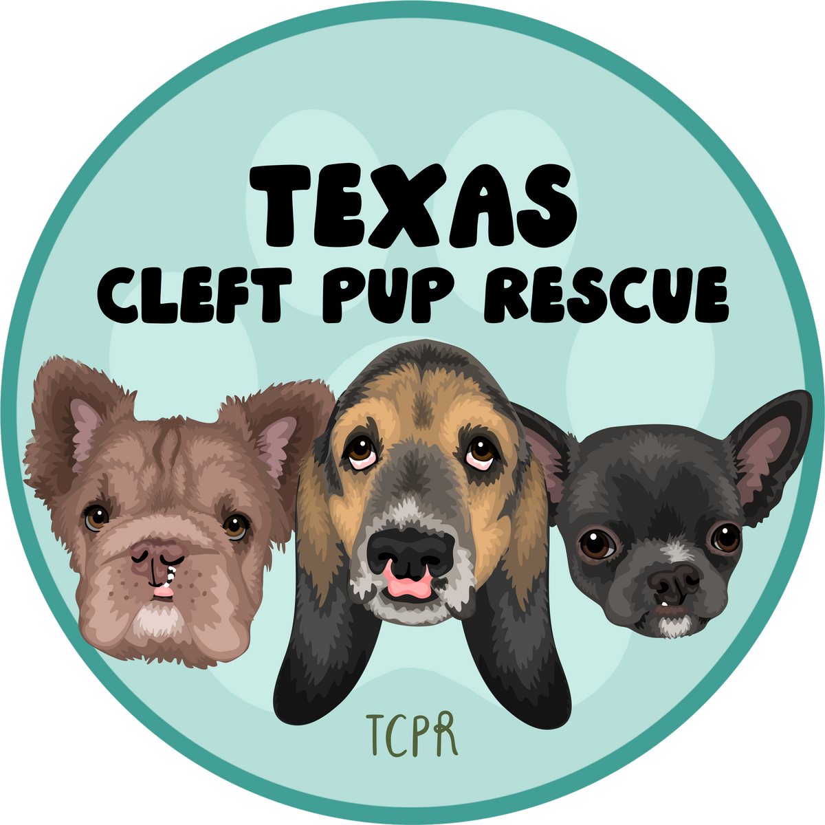 TCPR Circle Logo Unisex Tee - Ruff Life Rescue Wear