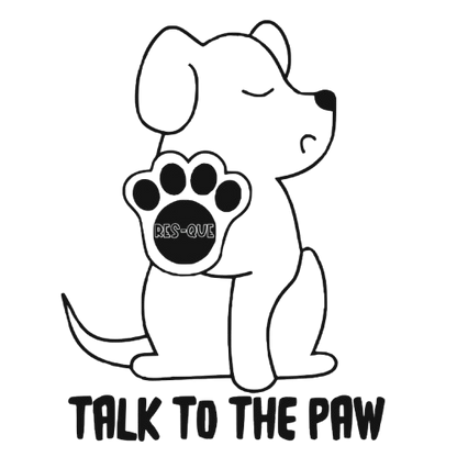 Paw Pullover Hoodie (available in many colors) - Ruff Life Rescue Wear