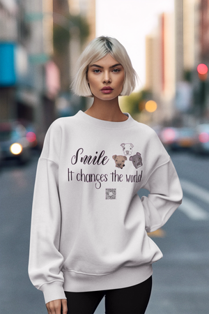 Cleft Pup Brigade Smile Sweatshirt (available in several colors)