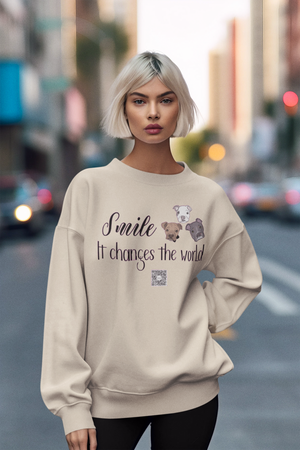 Cleft Pup Brigade Smile Sweatshirt (available in several colors)