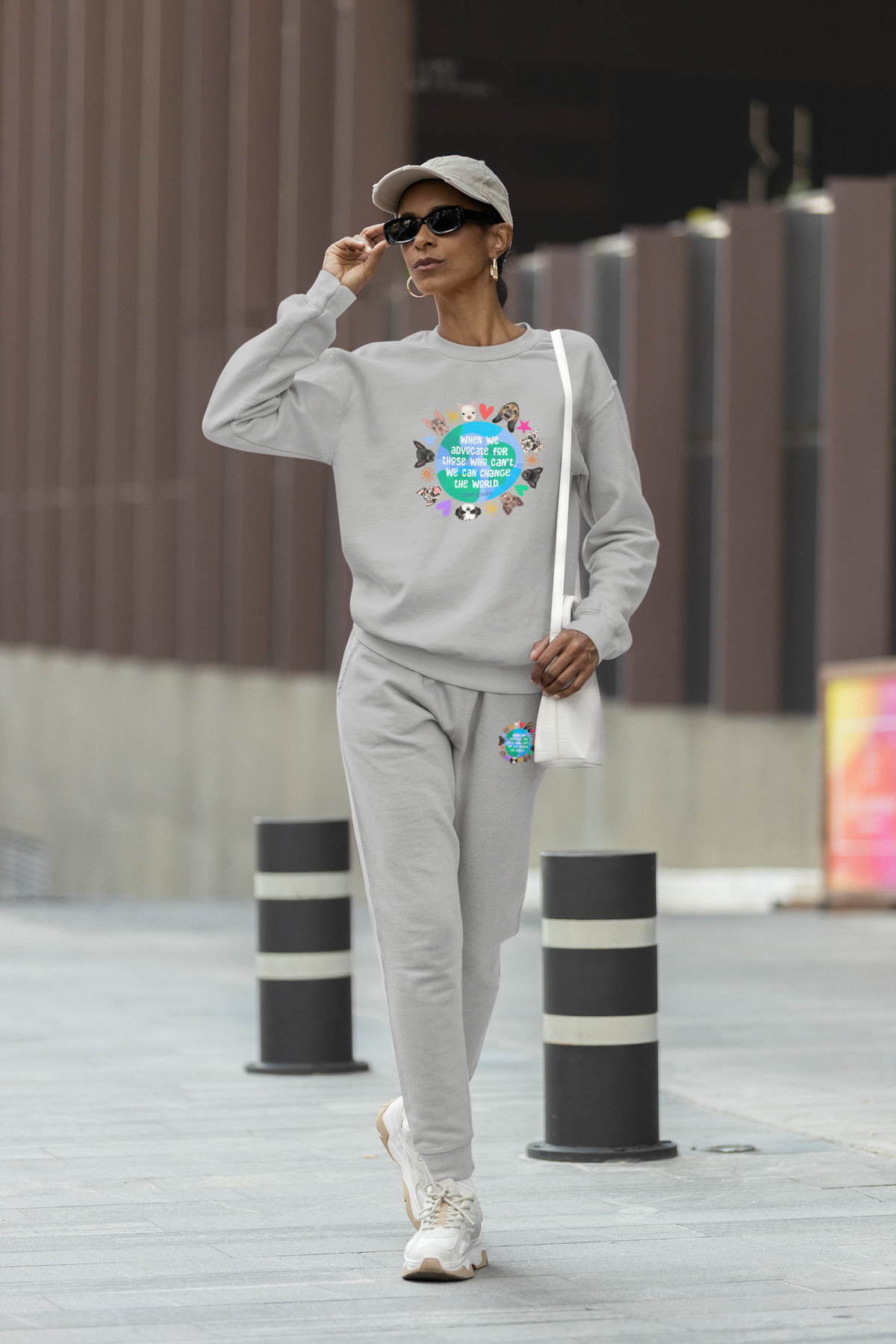 World Cleft Pup Rescue – Premium Sweat Set (available in several colors) - Ruff Life Rescue Wear