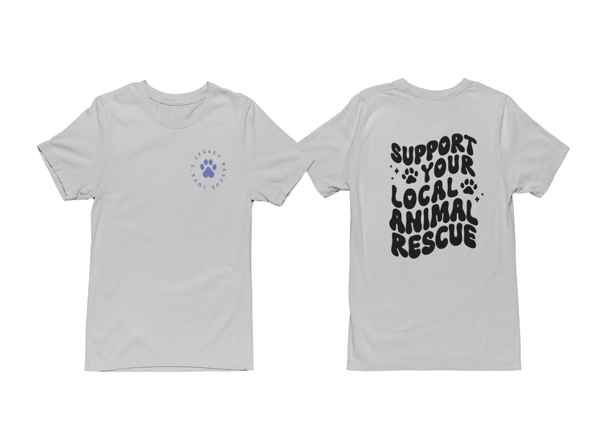 Support Tee (available in several colors) - Ruff Life Rescue Wear