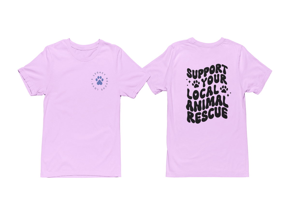 Support Tee (available in several colors) - Ruff Life Rescue Wear