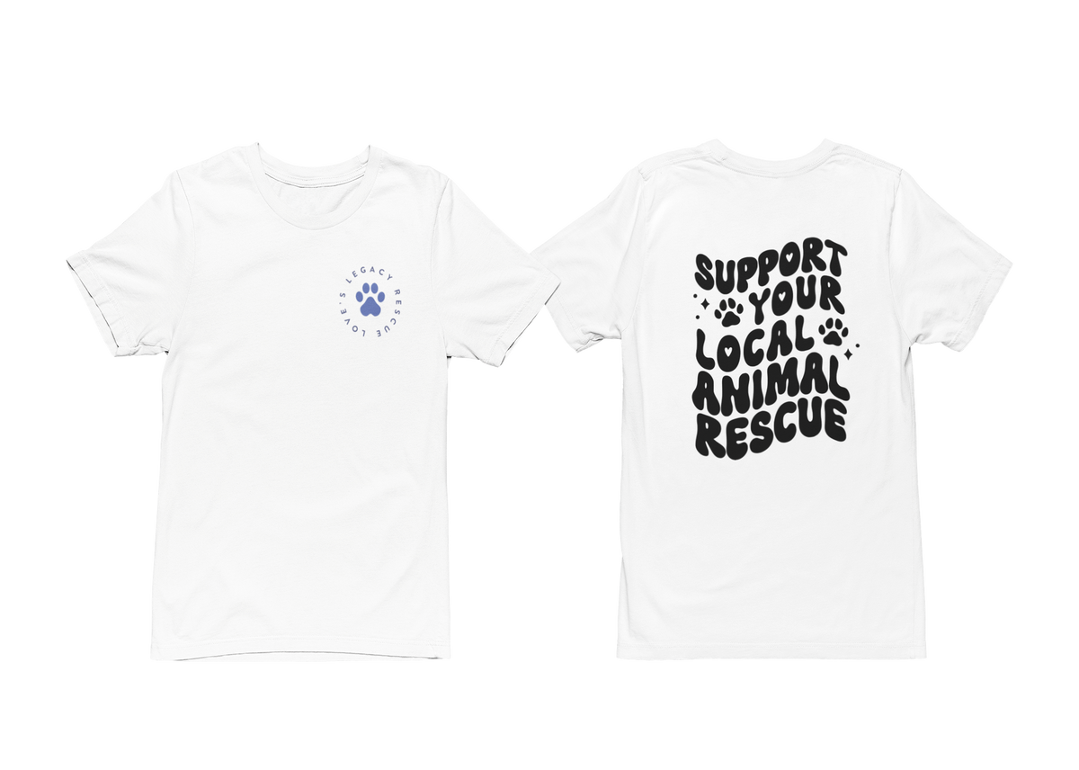 Support Tee (available in several colors) - Ruff Life Rescue Wear