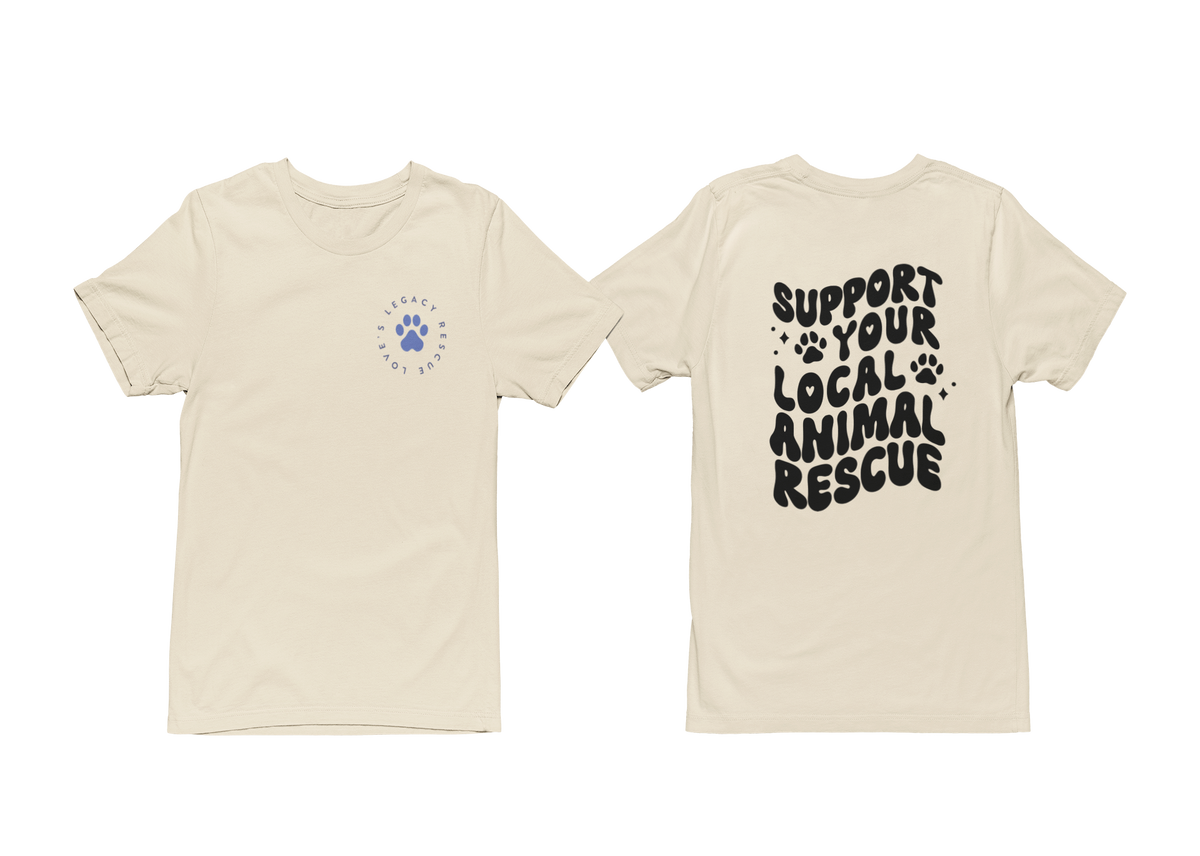 Support Tee (available in several colors) - Ruff Life Rescue Wear