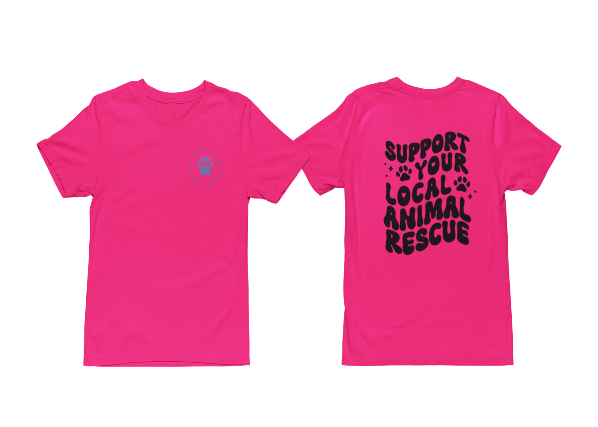 Support Tee (available in several colors) - Ruff Life Rescue Wear
