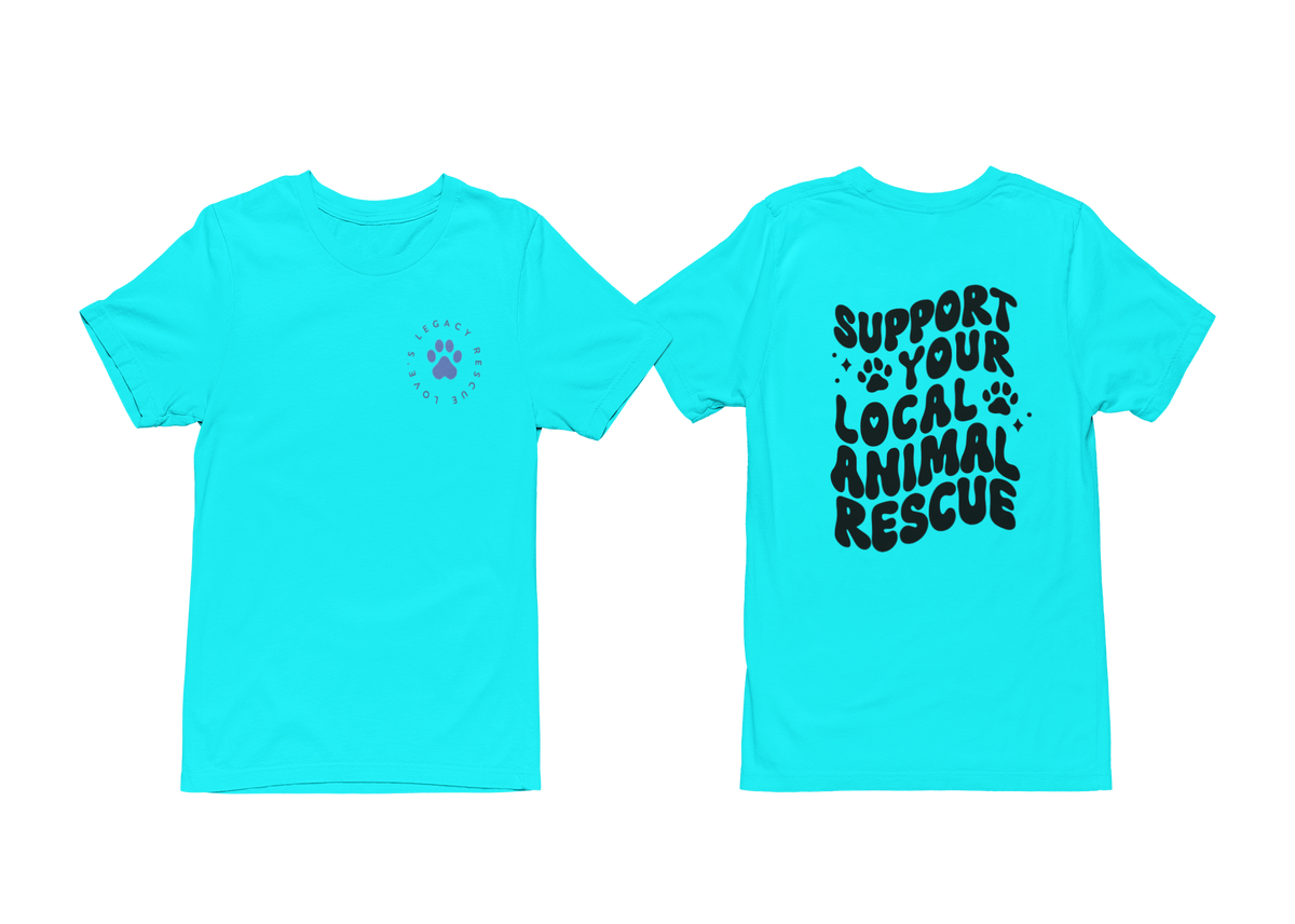 Support Tee (available in several colors) - Ruff Life Rescue Wear